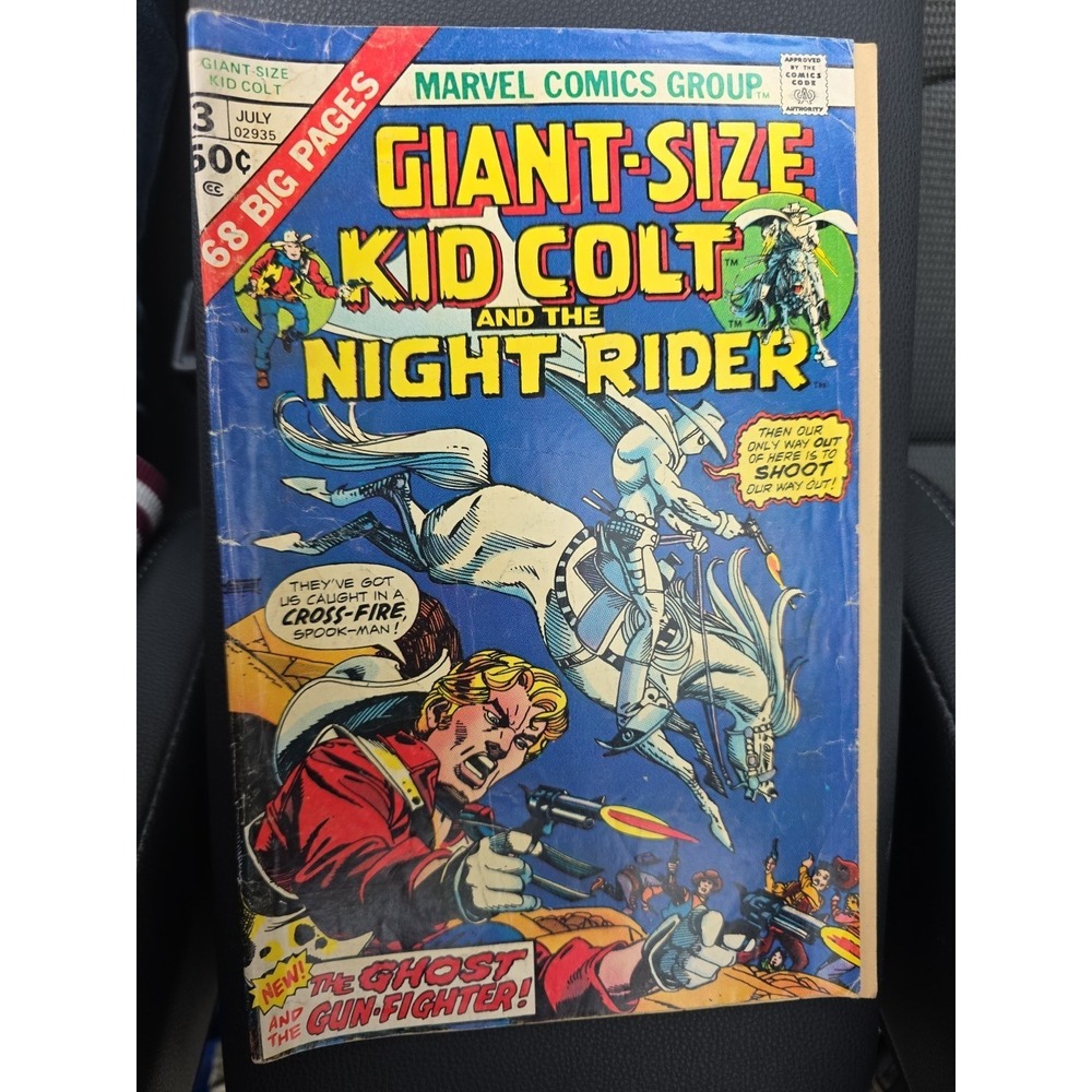 Giant-Size Kid Colt #3 1975 Marvel Comics Giant Size Low Grade L49-164